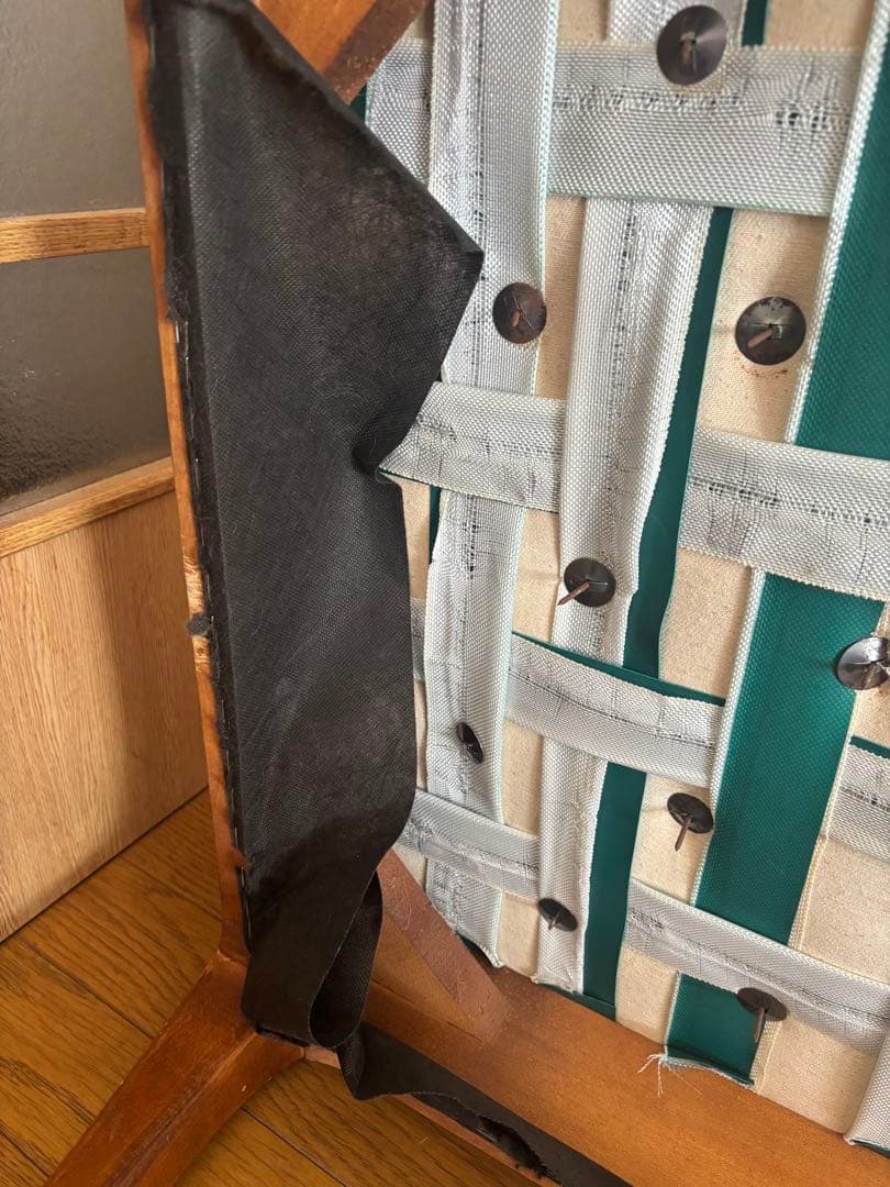 猫脚　ピンク ベルベット ヴィンテージ スツール　オットマン