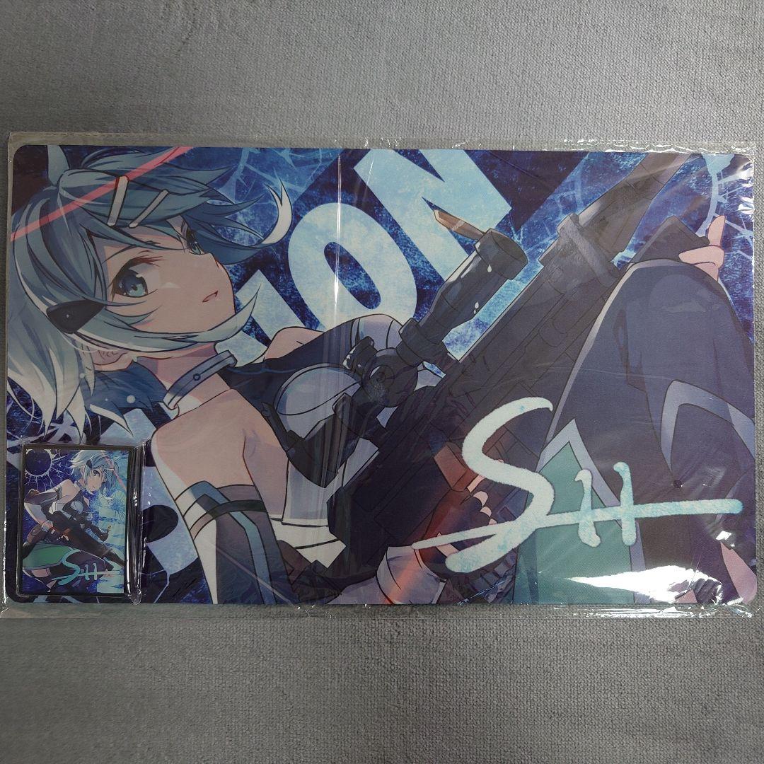 α1 SAO フェイタル・バレット衣装&サイン シノン スリーブ&プレイマット