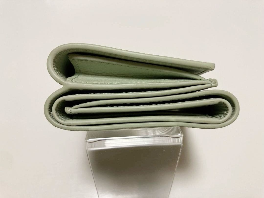 【未使用品】LOEWE アナグラム トライフォールド ウォレット