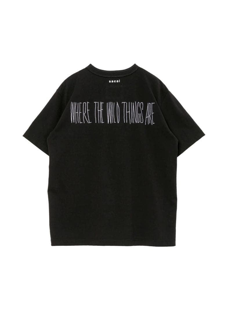 【25AW 完売品】sacai Tシャツ 黒