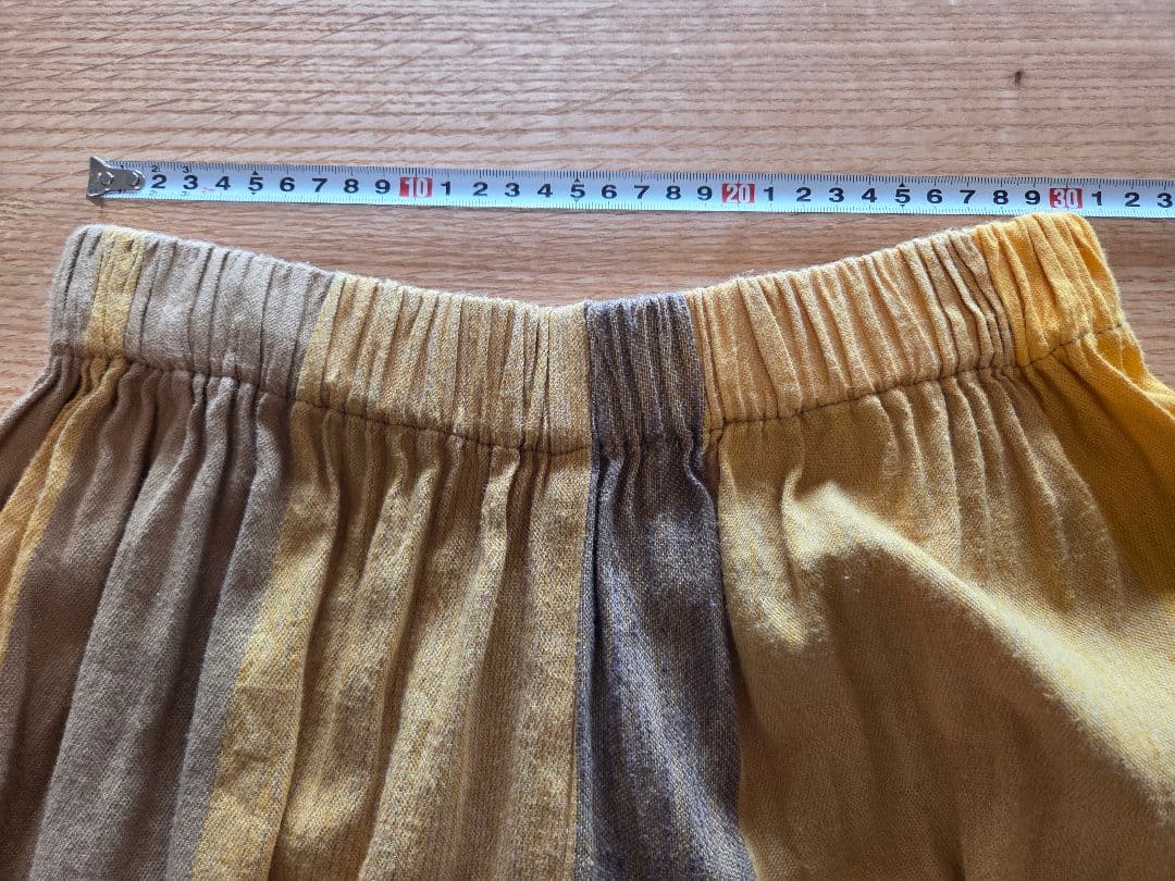 tamaki niimeタマキニイメ　ワイドパンツロング　イエロー