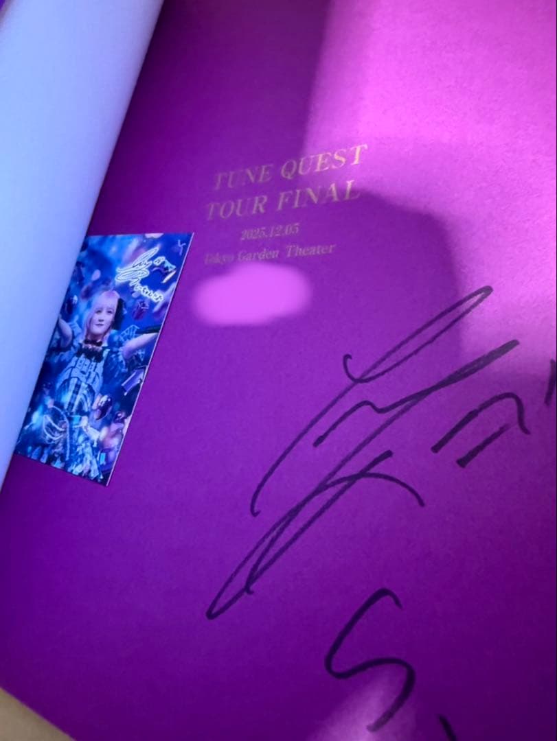 CANDY TUNE 100冊限定ナンバリング付き 宮野静 即日LIVE写真集