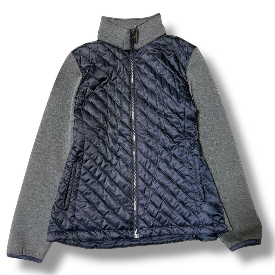 【美品】LANVIN SPORT ヒートナビ 中綿ブルゾン 42 ゴルフ 極美品