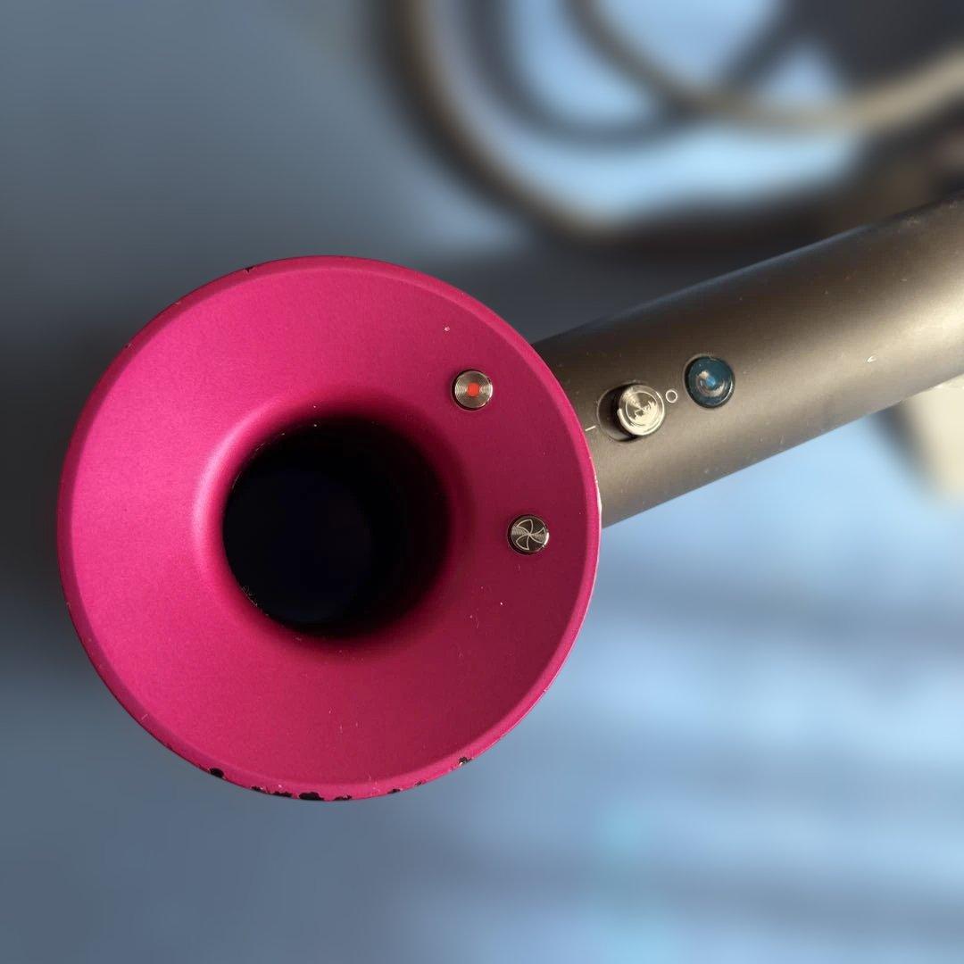 Dyson ヘアドライヤー HD01グレーとピンク