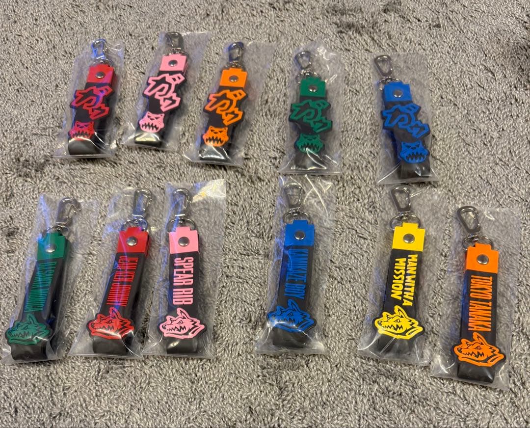 MAN WITH A MISSION一番くじ フェイスマグネットぽこっとちゃーむ