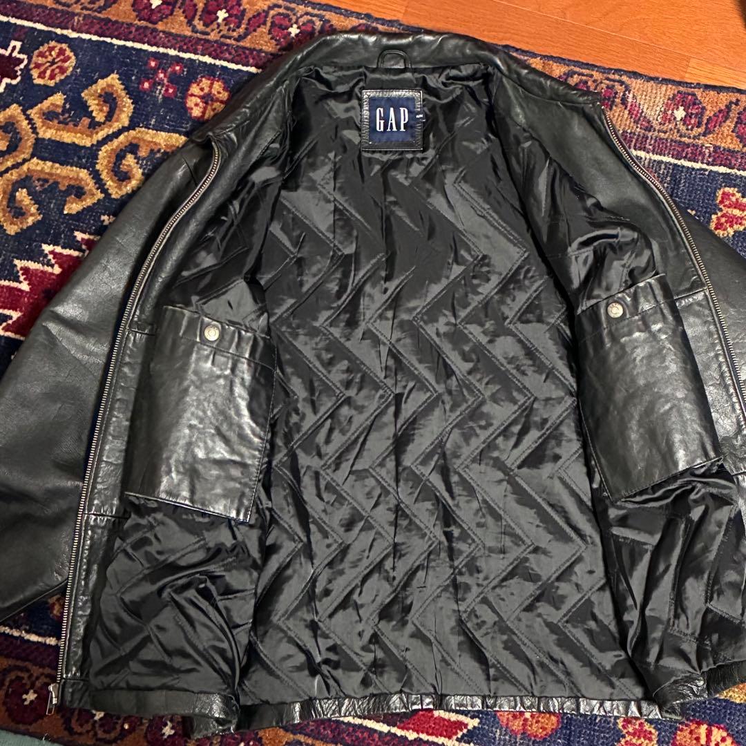 90年代 OLD GAP 牛革 レザージャケット