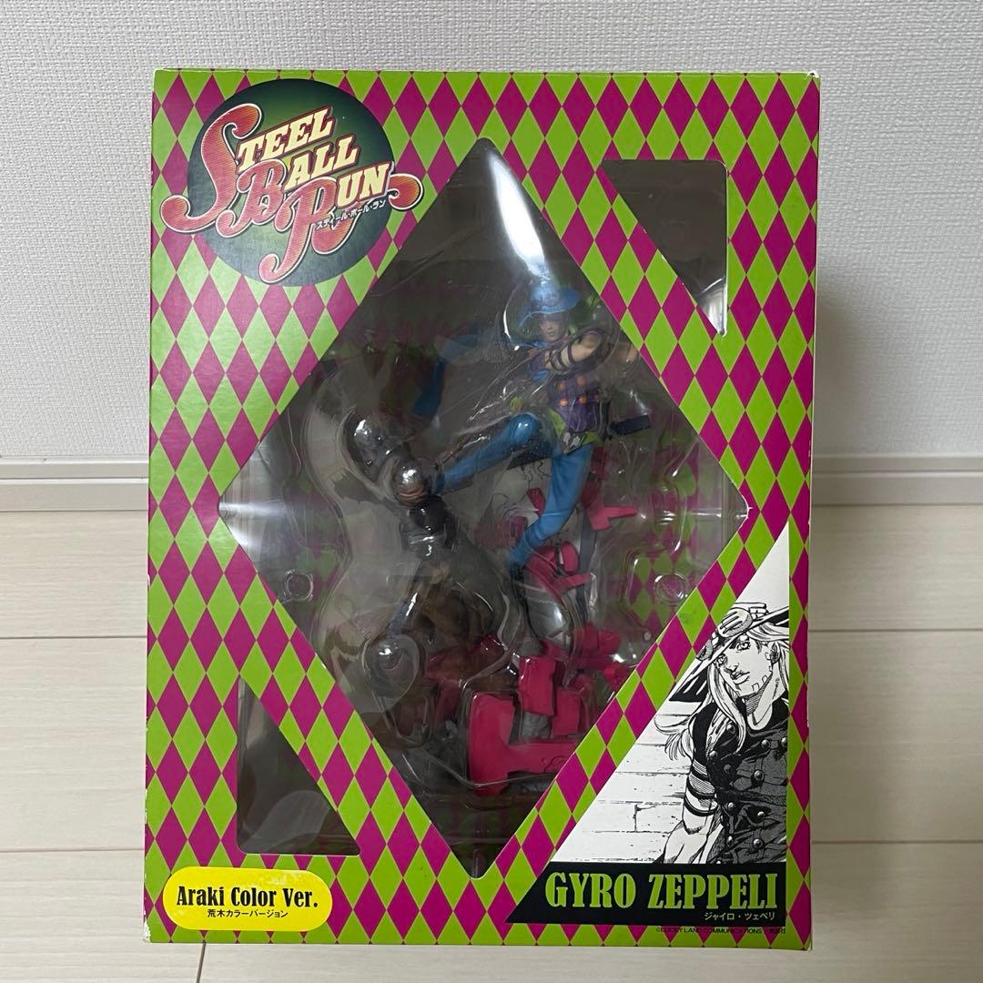ジョジョの奇妙な冒険 スティール・ボール・ラン フィギュア 荒木カラー