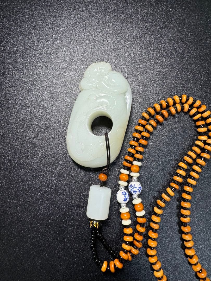 漢時代 和田玉 瑞獣 高古玉 置物 紋彫り件 時代物 中国古美術 骨董旧家蔵出し