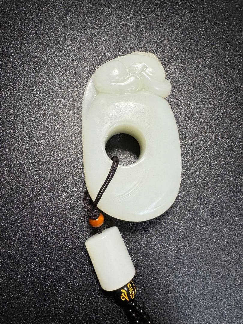 漢時代 和田玉 瑞獣 高古玉 置物 紋彫り件 時代物 中国古美術 骨董旧家蔵出し