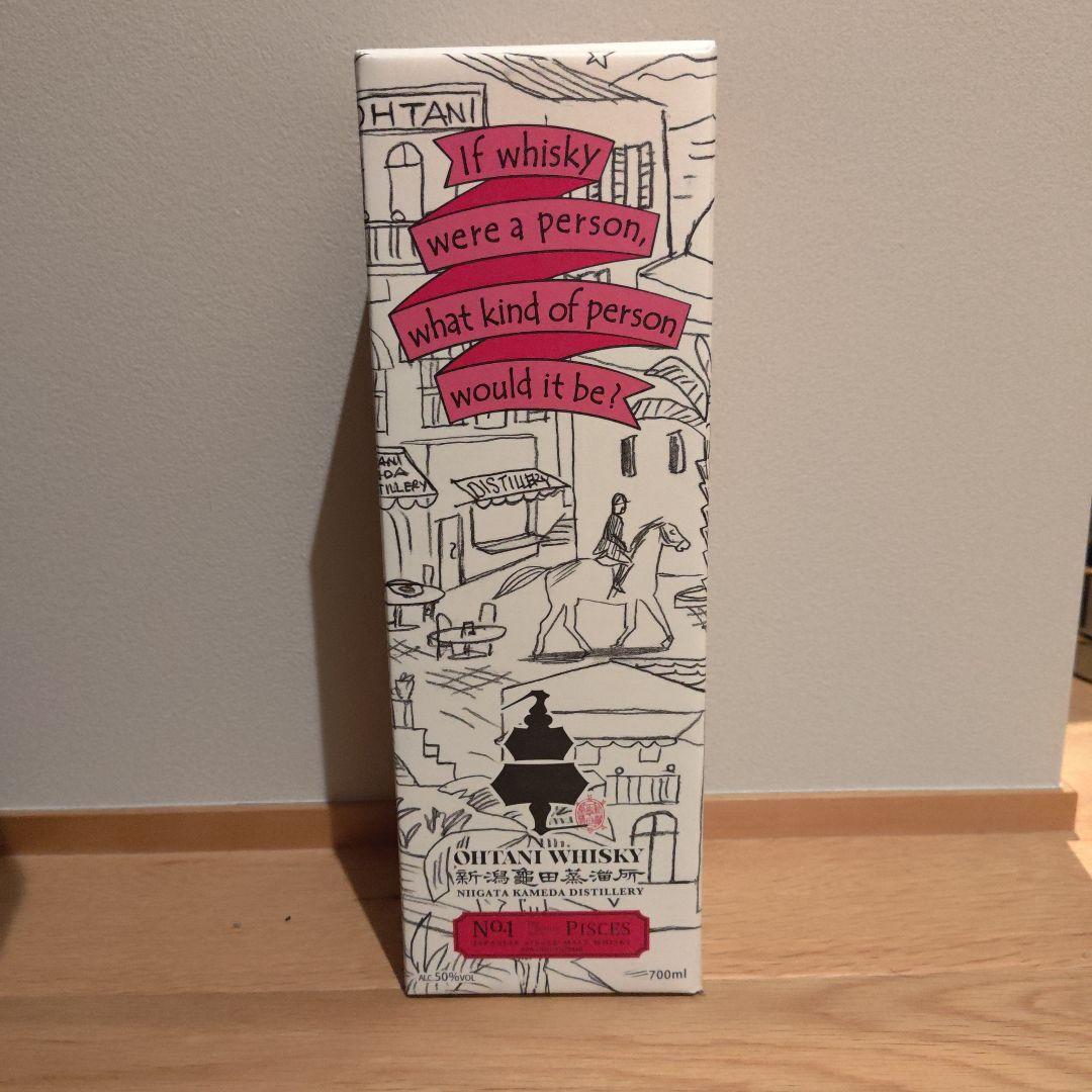 新品未開封 新潟亀田蒸溜所 OHTANI ウイスキー 700ml 魚座