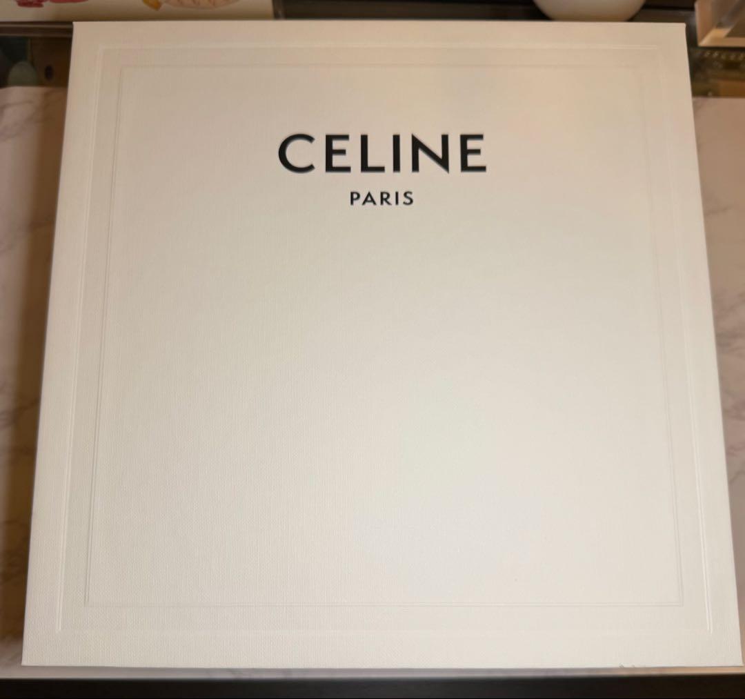 新品未使用ヘッドフォン／スムースカーフスキン＆ラムスキン CELINE刻印入り