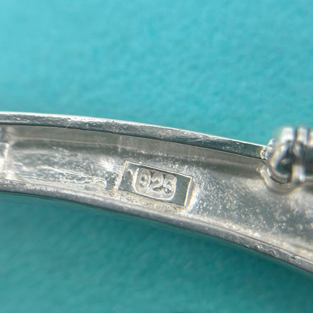 美品　ティファニー　リボン　モチーフ　ノット　ブローチ　シルバー　925