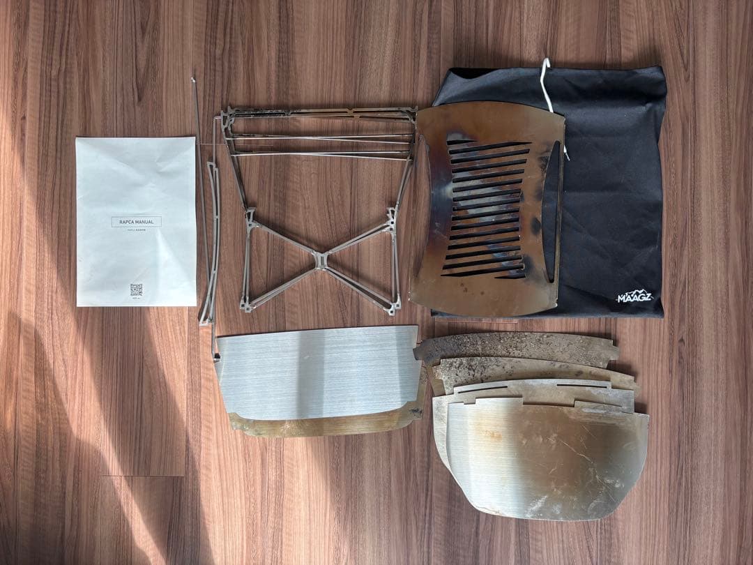 多次元型焚き火台 RAPCA（ラプカ）風防セット