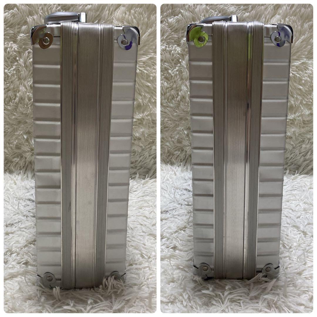 廃盤　RIMOWA アルミニウム　アタッシュケース　ダイヤルロック　旅行バッグ