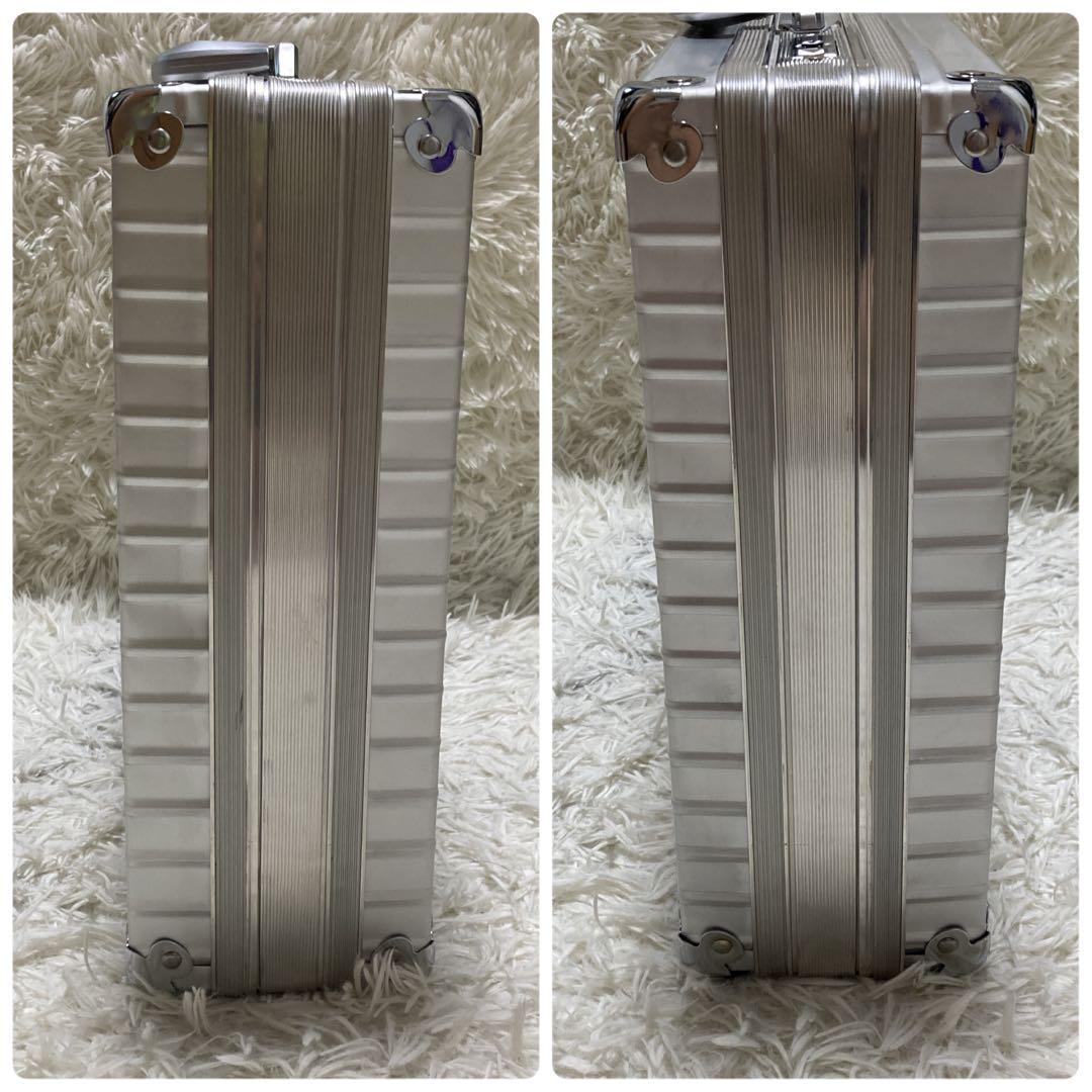 廃盤　RIMOWA アルミニウム　アタッシュケース　ダイヤルロック　旅行バッグ