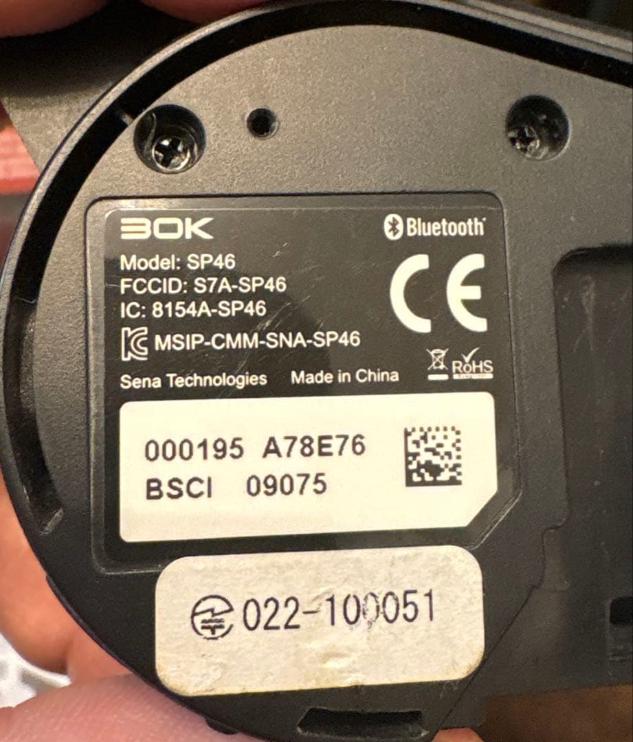 セナ　SENA 30K インカム