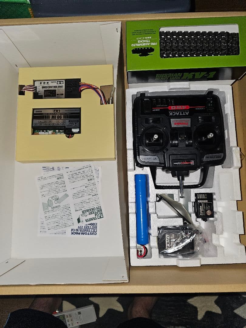 タミヤ1/16 KV-1 フルオペ　訳あり