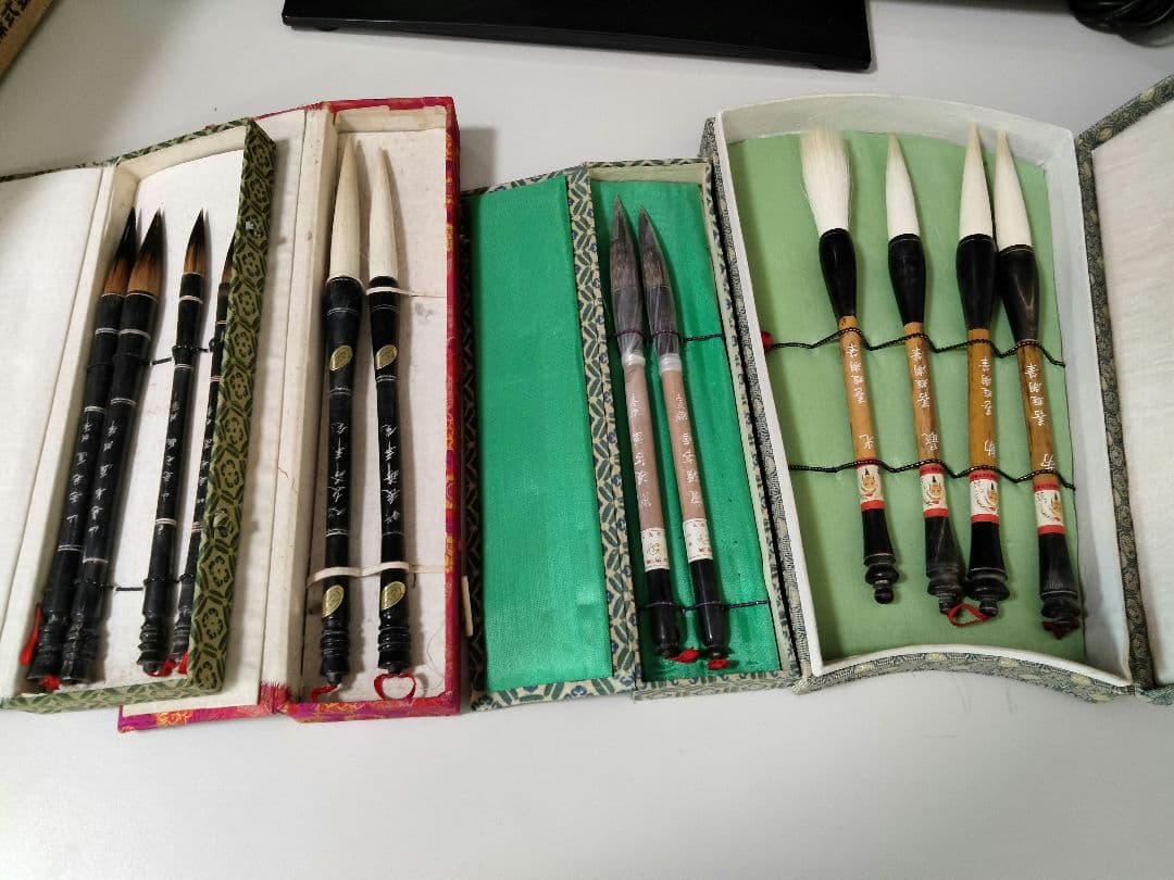 希少 高級 中国画筆セット 大量 未使用あり