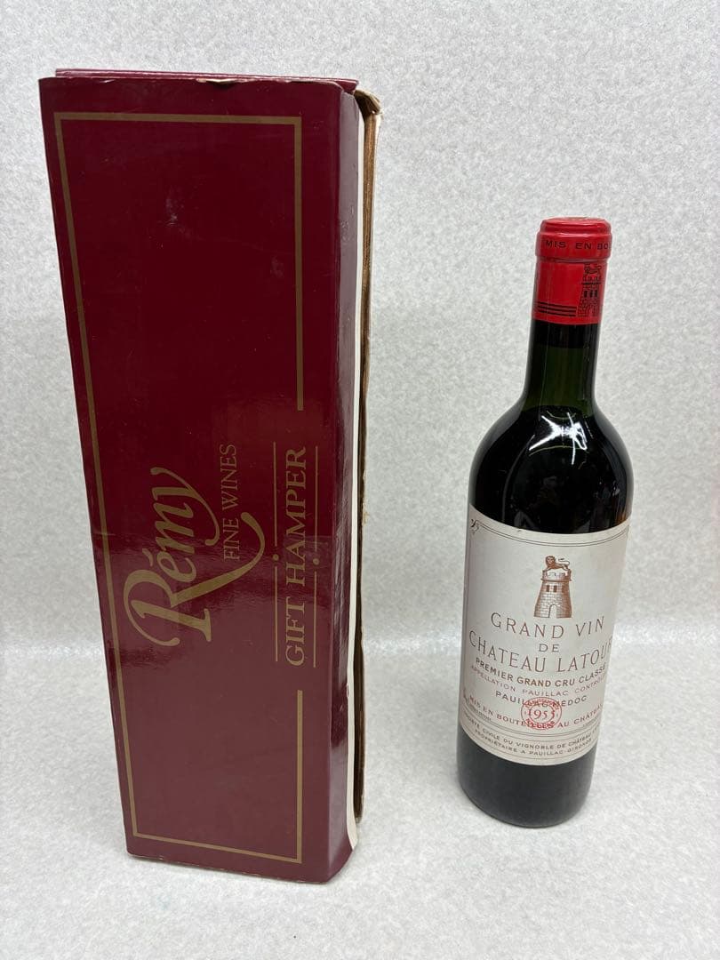 ②未開封 極希少 CH.LATOUR シャトーラトゥール 1955年 750ml