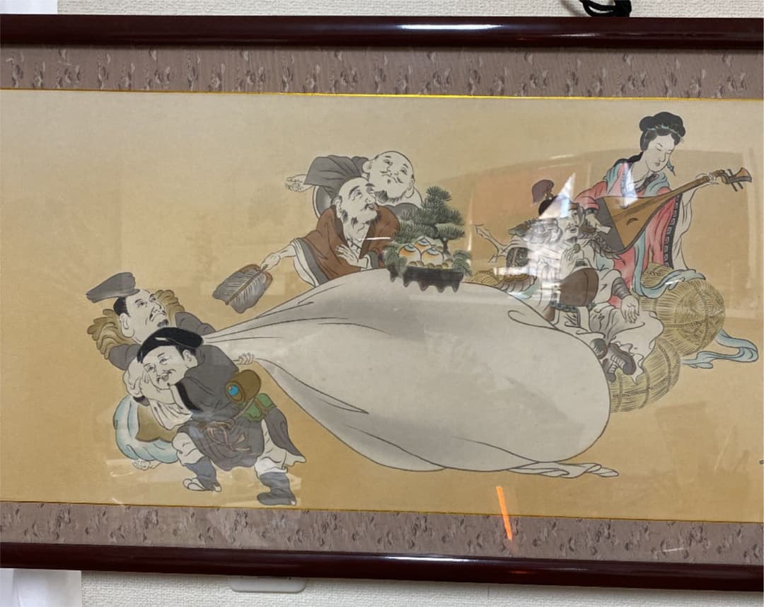さらに値下げ❗️＊七福神＊ 横額　幅135 縁起物