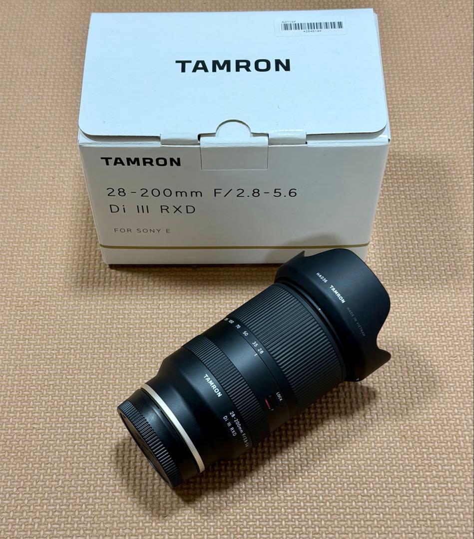 【美品】TAMRON 28-200mm F2.8-5.6（A071） Eマウント