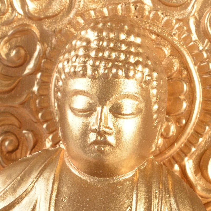 仏教美術　古銅鍍金　大日如來座像　仏像　C 6094