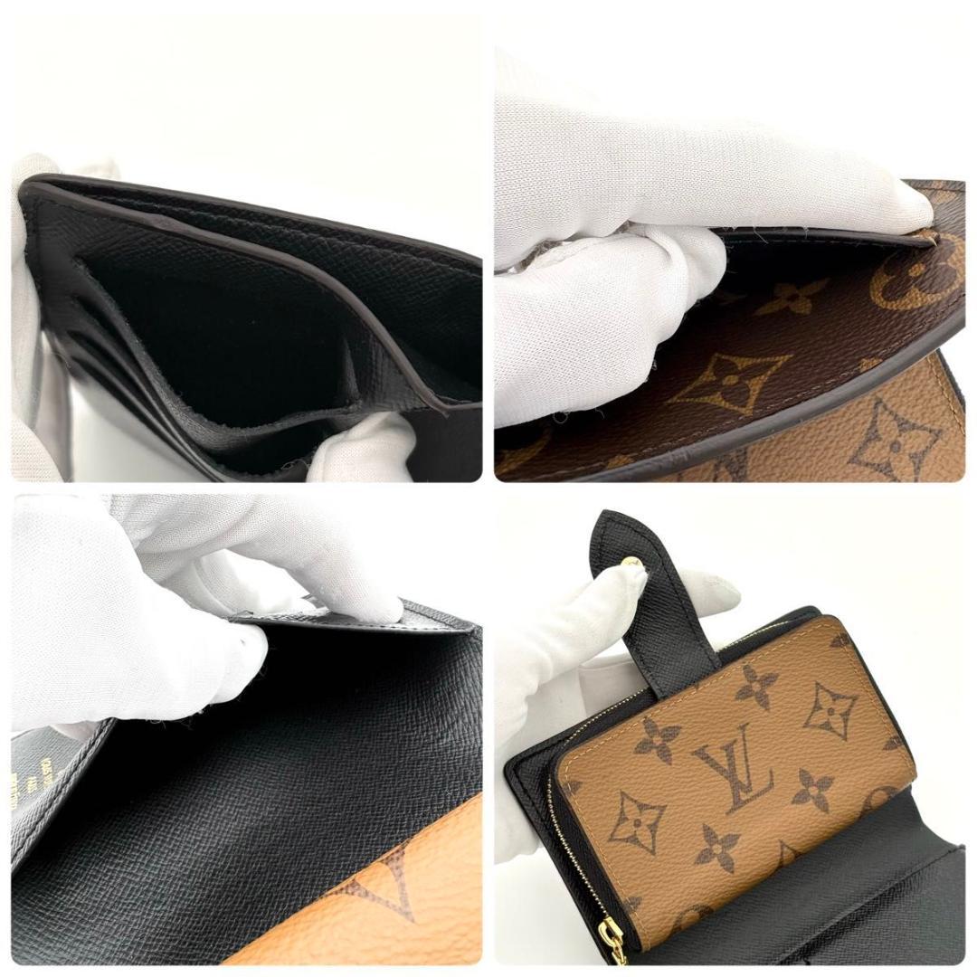 ルイヴィトン モノグラム ポルトフォイユ ジュリエット 茶 ブラウン 2617