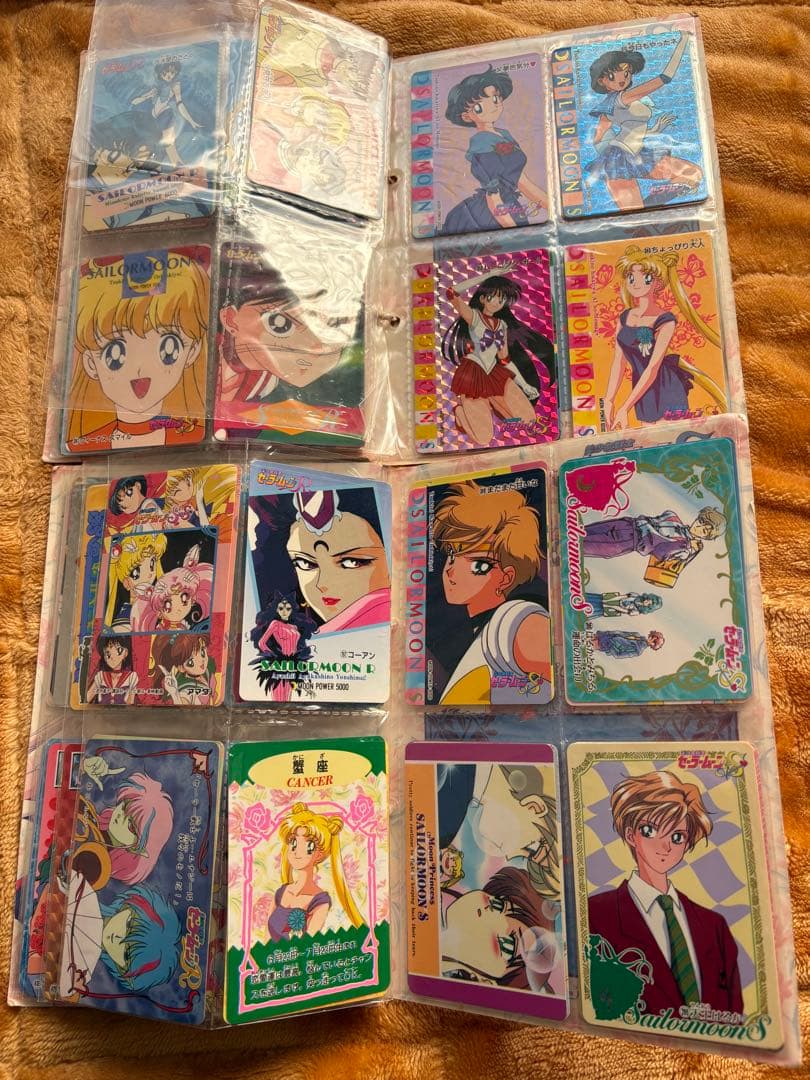 美少女戦士セーラームーンカードセット アマダ バンダイまとめ売り