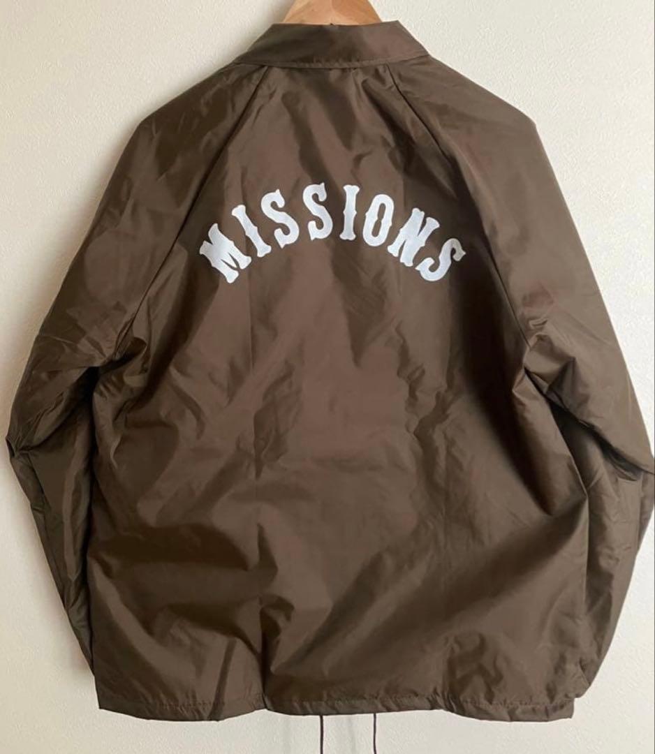 MISSION DISTRICT コーチジャケット ネイティブジャパニーズ