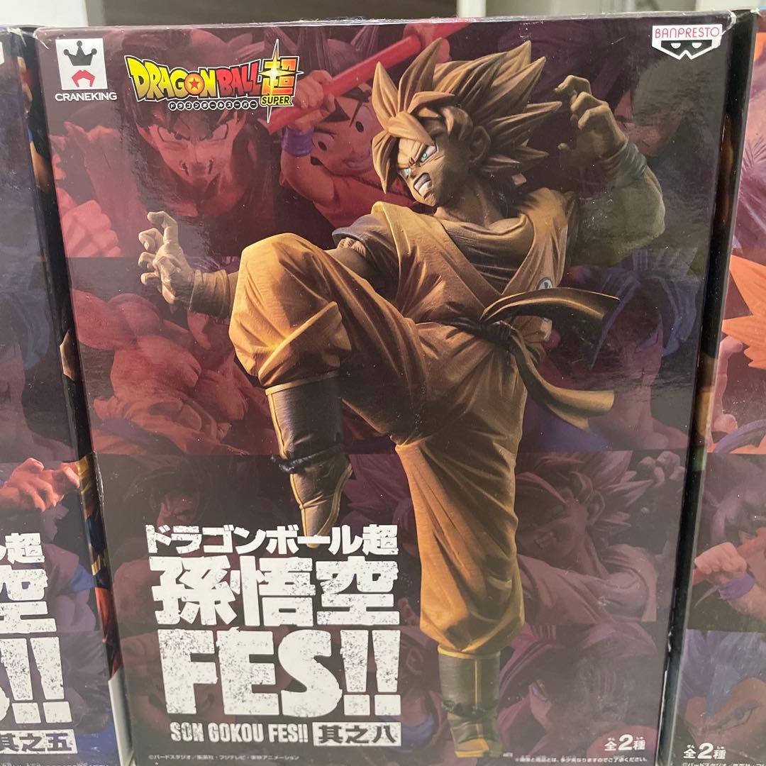 ドラゴンボールスーパー　孫悟空FES！！！　４箱セット
