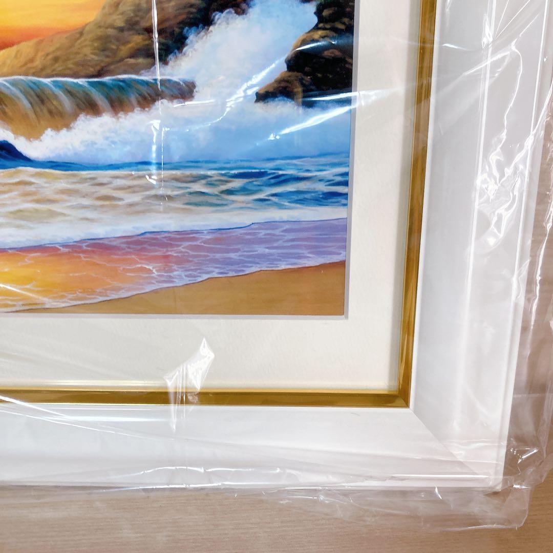 キモ KIMO 作家 夕日が沈む前に 絵画 新品未使用