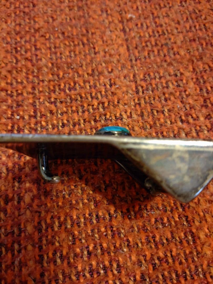 シルバーインデアンバックル、925