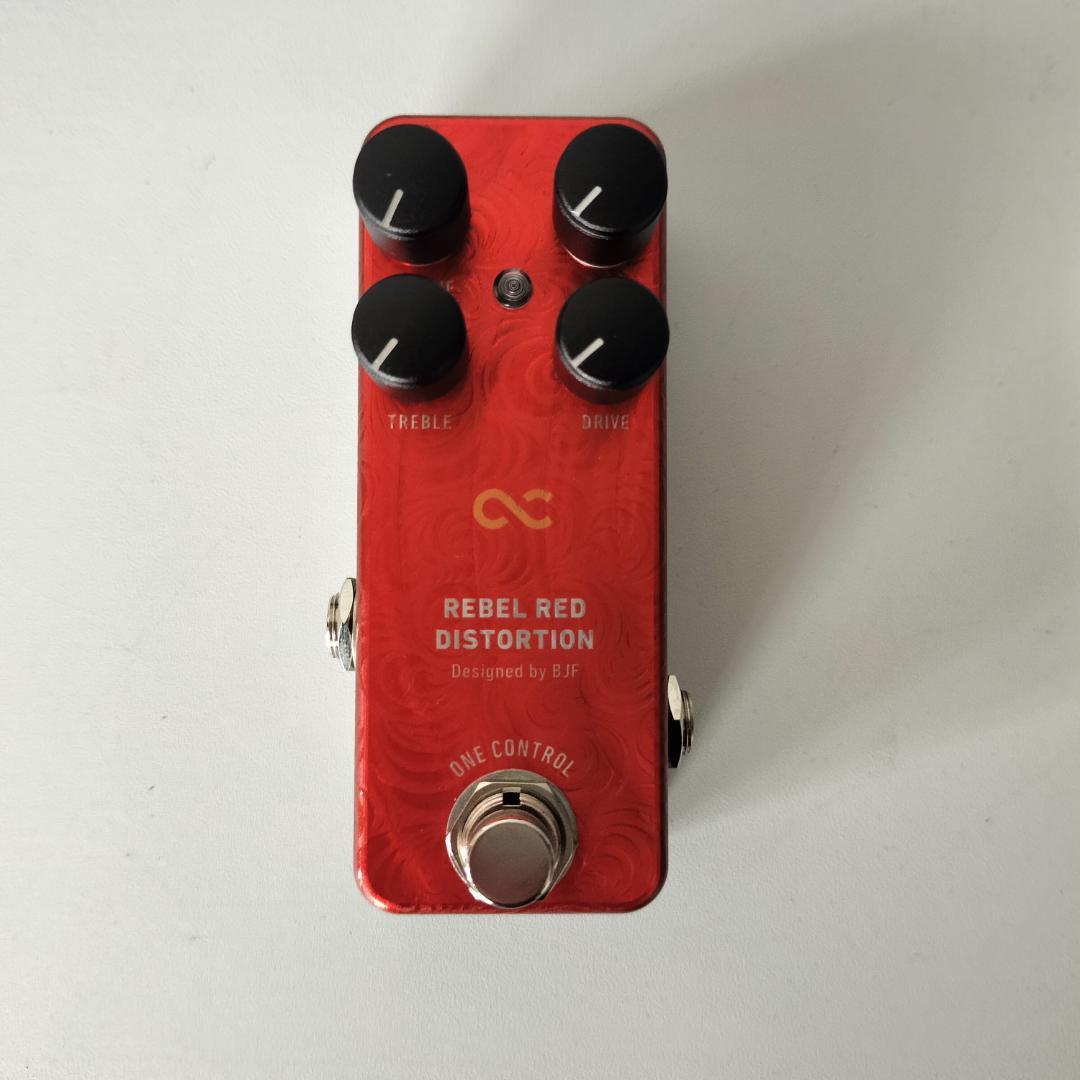 新品：One Control REBEL RED DISTORTION 4K