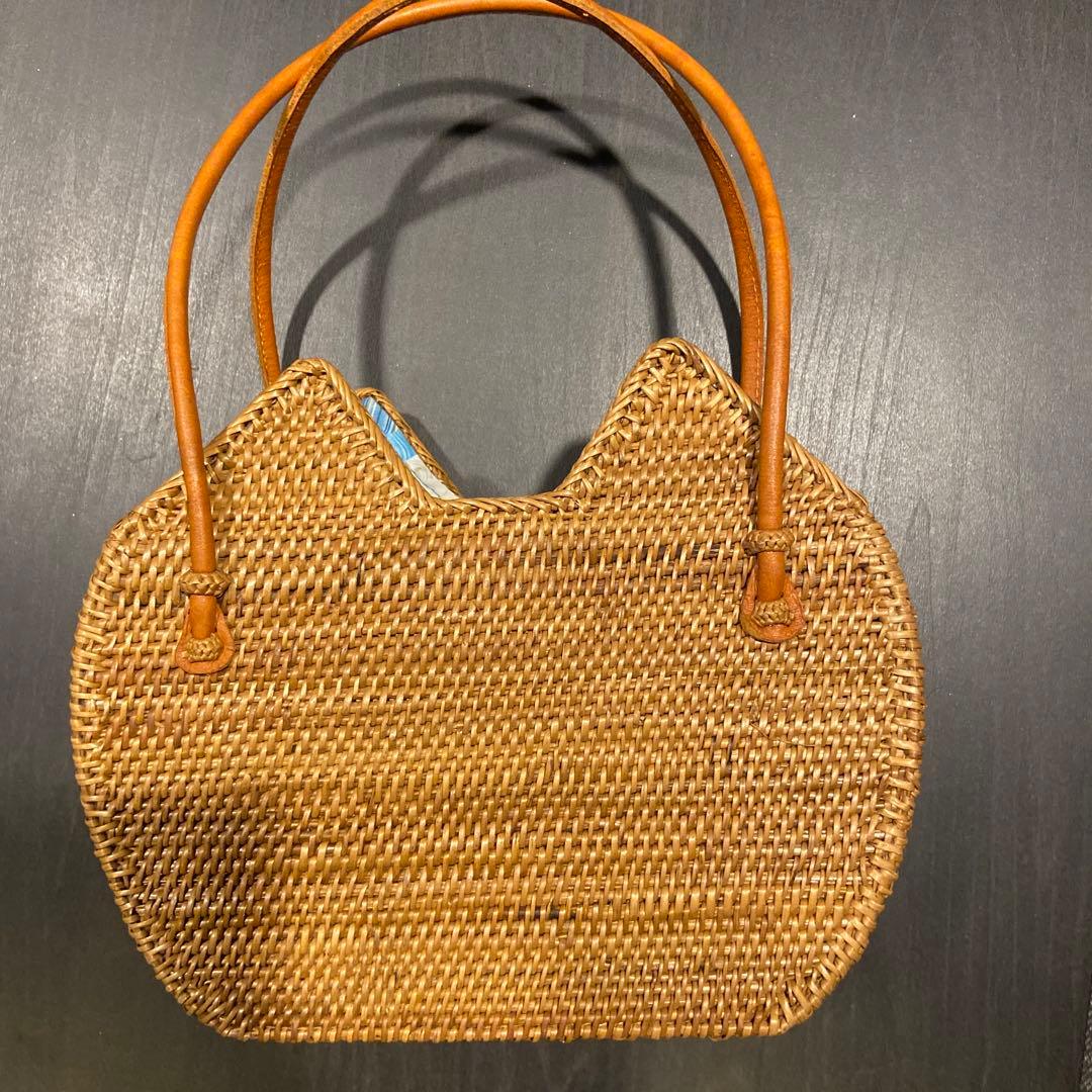 ふりふ　ねこ耳アタバッグ 猫耳デザイン