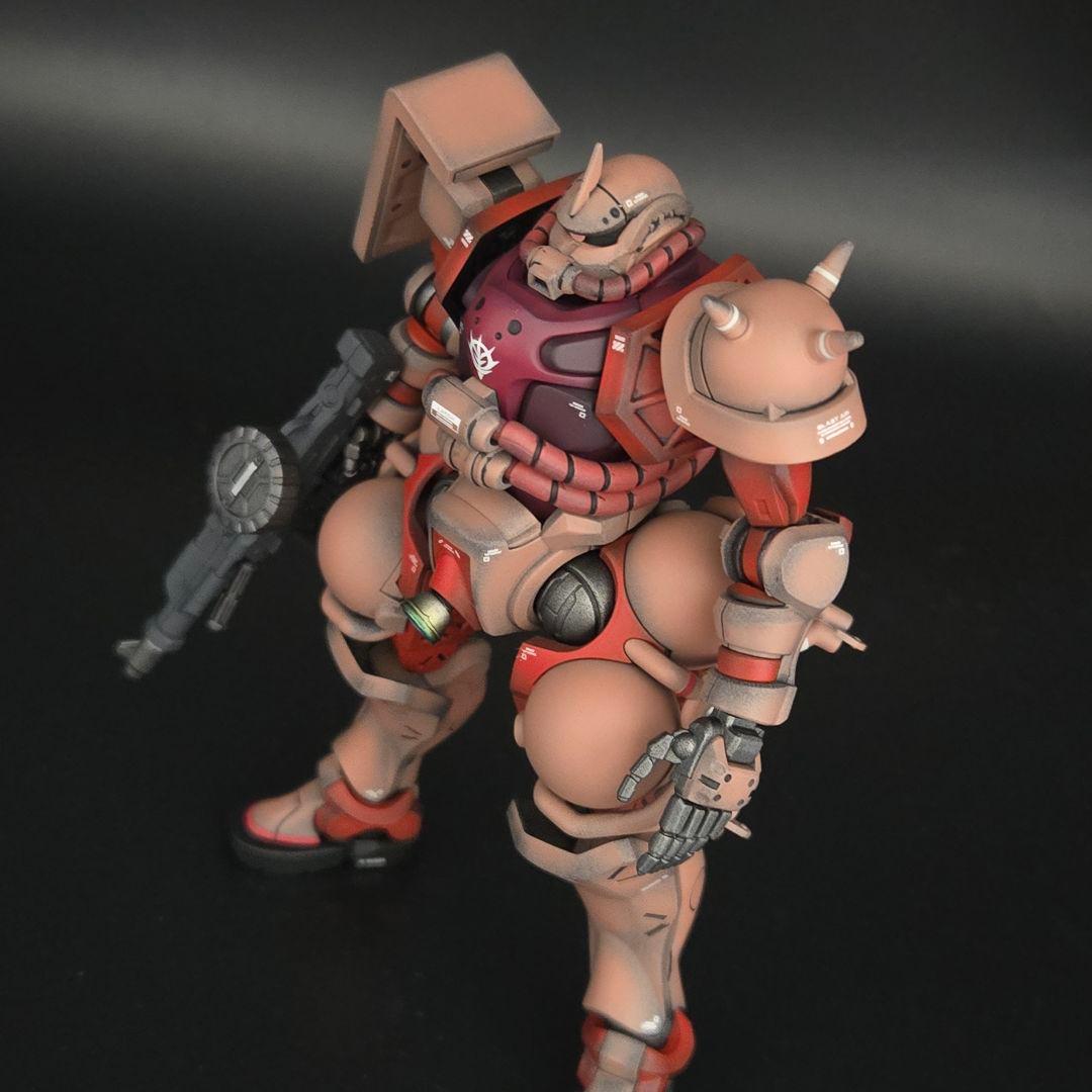 T*a様 HG シャア専用ザク（GQ ）完成品