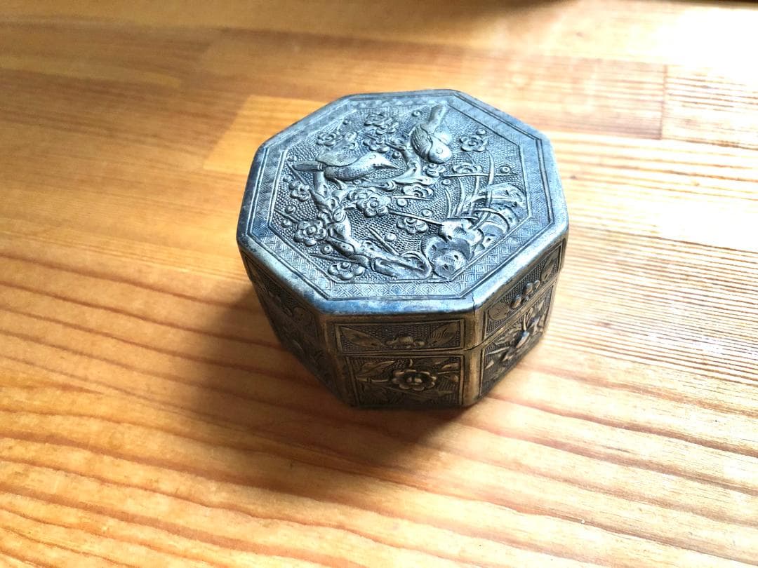 【中国・骨董】明清時代 蓋物 香合 香箱 香器 茶道具 時代物