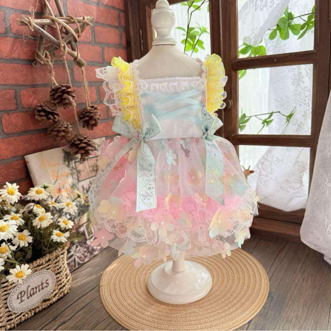 りな犬服　猫服　ハンドメイド　ワンピース　わんちゃん