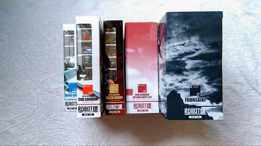 ROBOT魂 Gガンダムセット