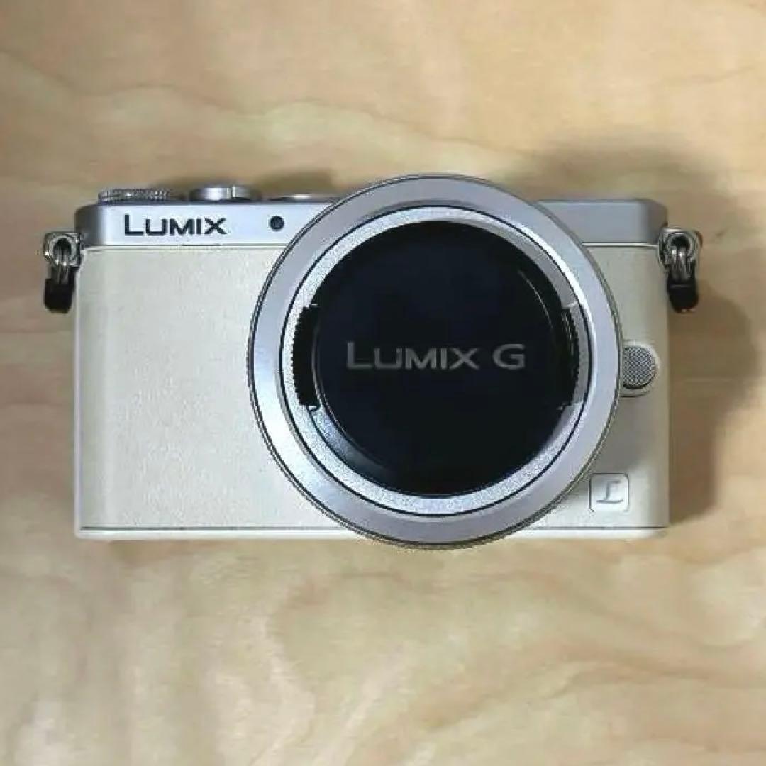 【美品】Panasonic LUMIX GM1K ミラーレス一眼カメラ ホワイト