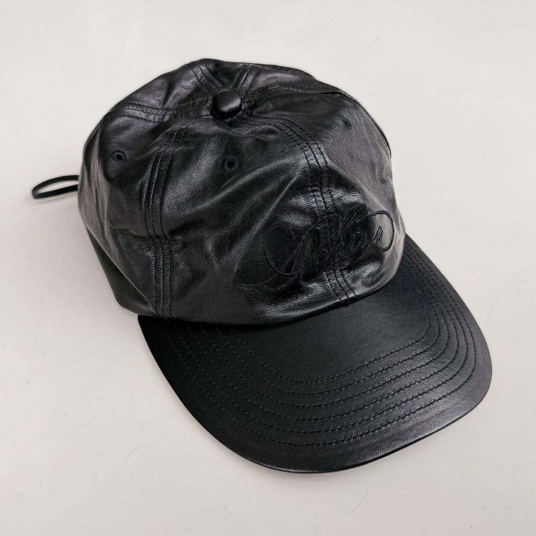 帽子 POST ARCHIVE FACTION LEATHER CAP RIGHT
