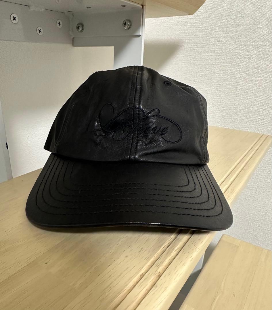 帽子 POST ARCHIVE FACTION LEATHER CAP RIGHT