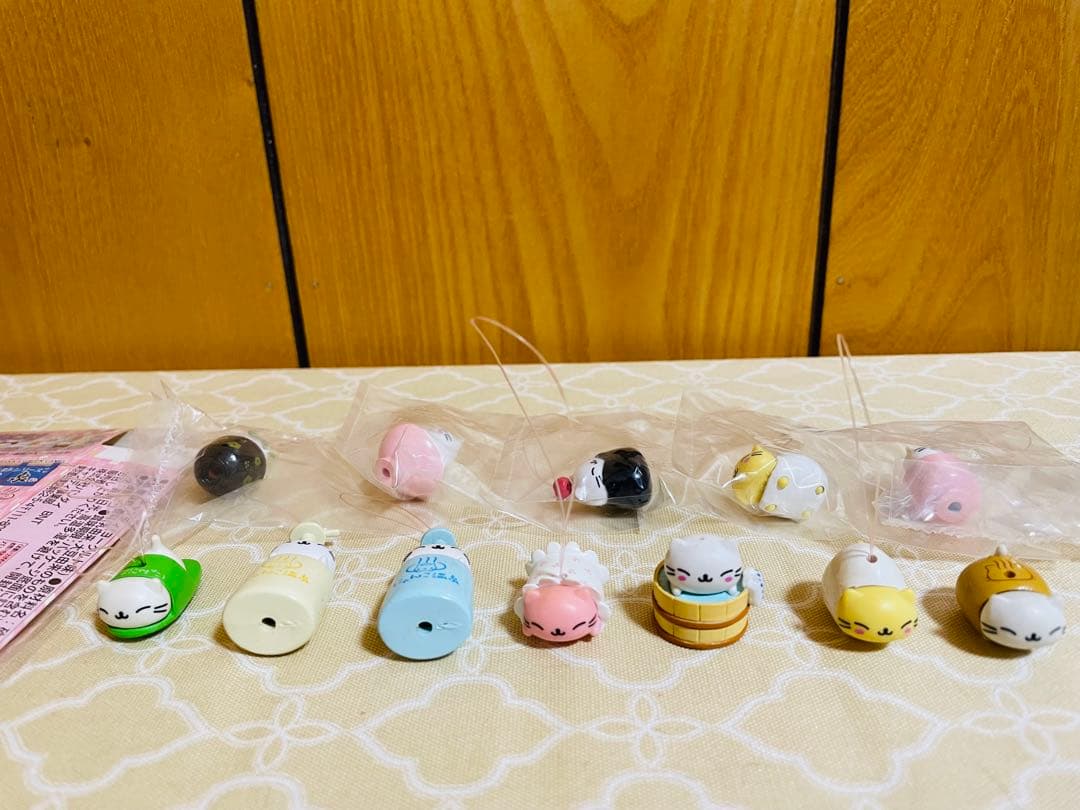 にゃんにゃんにゃんこ にゃんこ 温泉　フィギュアマスコット