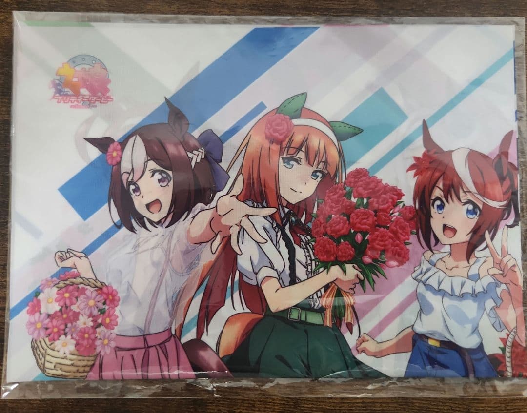 ウマ娘プリティーダービー　A3　布ポスター　キーホルダー