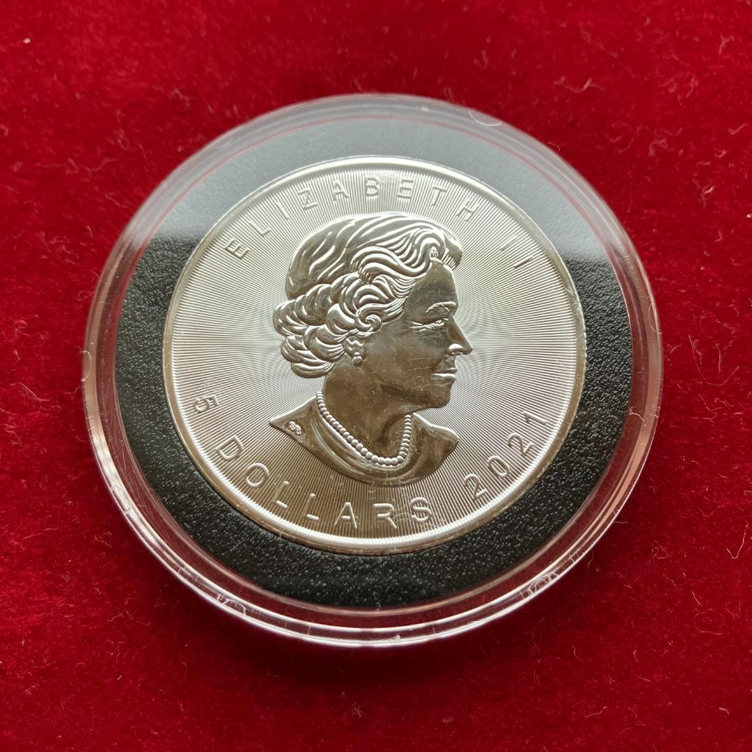 20枚◇2021年 カナダ「メイプルリーフ」1オンス 銀貨