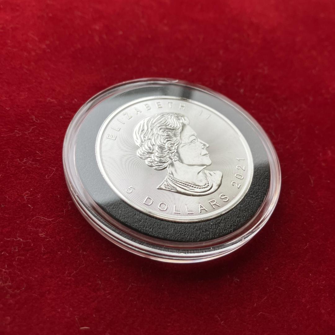 20枚◇2021年 カナダ「メイプルリーフ」1オンス 銀貨