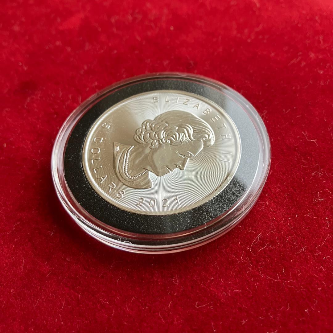 20枚◇2021年 カナダ「メイプルリーフ」1オンス 銀貨