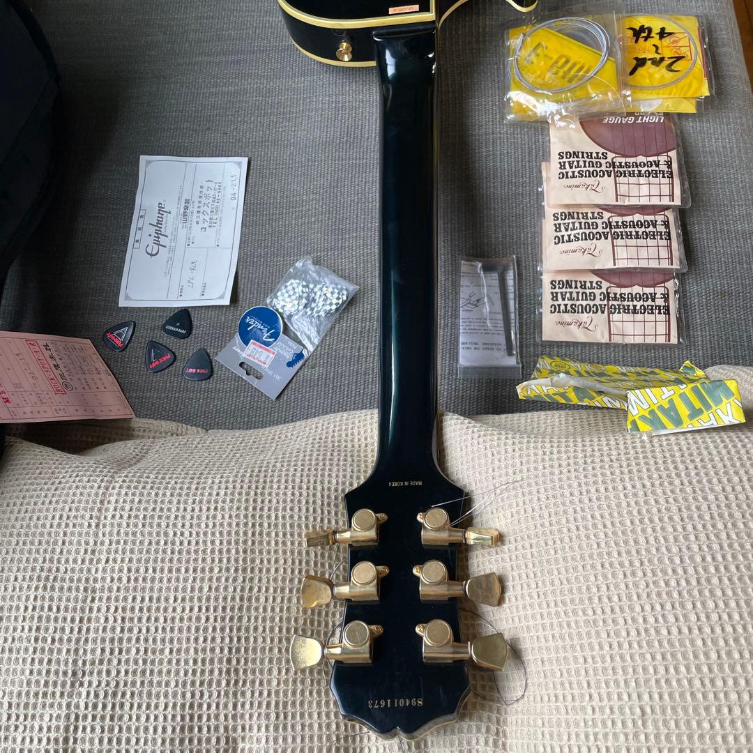 1994年製 韓国製 Epiphone Les Paul Custom 黒