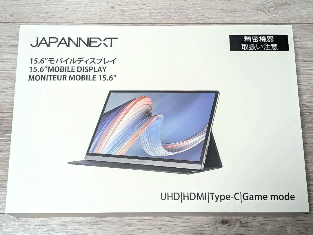 未通電 JAPANNEXT 15.6 4K JN-MD-IPS1560UHDR