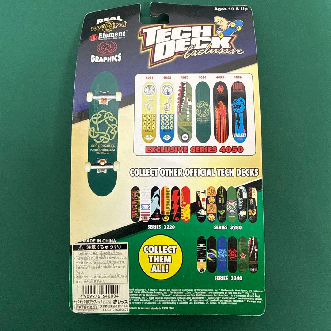 Tech Deck Exclusive newdeal 4050 ルーゴンザレス