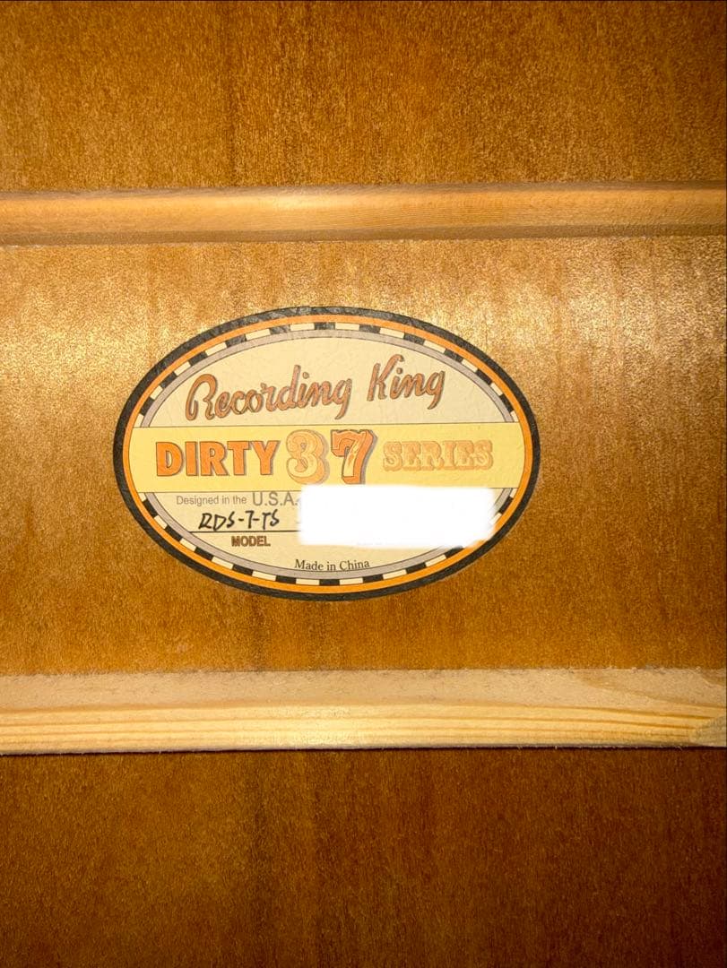 RecordKing RDS-7-TS Dirty30’sアコースティックギター